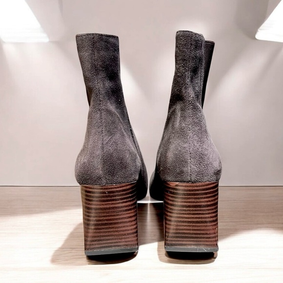 🌻NEW w/tag BLONDO Scarlette Waterproof Suede Ankle Boots Size 10 - Picture 3 of 11